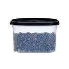 Modular Oval 1,1 litro n2 Translucido Preto Tupperware