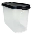 Modular Oval 1,1 litros com tampa Preta Tupperware
