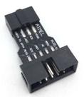 Modulo adaptador usbasp para atmel avr 6 / 10 pinos