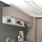 Módulo Aéreo 1 Porta Basculante Requinte+ 100% MDF Cinza/Duna Line Módulo Aéreo 1 Porta Basculante Requinte+ 100% MDF Cinza/Duna Line