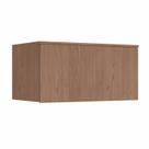 Módulo Aéreo 1 Porta Basculante Requinte+ 100% MDF Marrom/Macadâmia