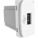 Modulo Alumbra Gracia 1 Tomada 1 Usb 2A Branco Bivolt 85370 Modulo Alumbra Gracia 1 Tomada 1 Usb 2A Branco Bivolt 85370