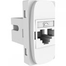Modulo Alumbra Gracia 1 Tomada Rj11 4V Branco 85316 Modulo Alumbra Gracia 1 Tomada Rj11 4V Branco 85316