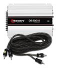 Módulo Amplificador Digital Taramps DS800x4 2 Ohms + 1 Cabo Rca Technoise Série 300 Pro 5 Metros