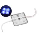 Módulo c/4 Leds Alto Brilho 12v Ip65 3528 35x35x4 - Azul