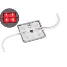 Módulo c/4 Leds Alto Brilho 12v Ip65 3528 35x35x4 - Vermelho