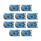 Módulo carregador de bateria diymore TP4056 Tipo C USB 5V 1A x10