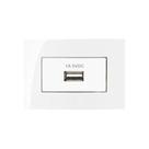 Módulo Carregador Usb Para Móveis Bivolt 1a 5VDC Branco Margirius