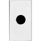 Módulo Cego Com Furo Branco 2 Peças Soprano