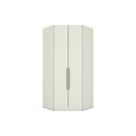 Módulo Closet de Canto Oblíquo Seletto MC05 c/ 2 Portas e 3 Gavetas Areia - Henn