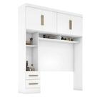 Módulo Closet Smart Aéreo com Criado 2 Gavetas com Maleiro