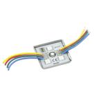 Módulo com 3 Leds Alto Brilho 12v Ip65 5050 35x35x4 - Rgb