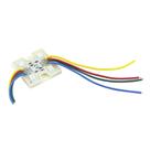 Módulo com 4 Leds Alto Brilho 12v Ip65 5050 35x35x4 - Rgb