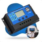 Modulo Controlador De Carga Painel Solar Pwm 30a 12/24v Usb
