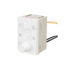 Módulo Controle de Ventilador MarGirius Sleek com Dimmer Branco Bivolt