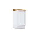 Módulo Cozinha Henn Americana Balcão c/ Tampo c/ 1 Porta 40cm Branco-Henn