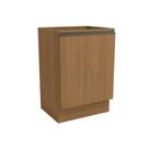 Módulo Cozinha Kappesberg Maxxi Balcão G742 c/ 1 Porta s/ Tampo 60cm Canela-Kappesberg