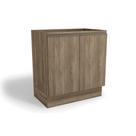 Módulo Cozinha Kappesberg Maxxi Balcão G744 2 Portas s/ Tampo 80cm Nogal-Kappesberg