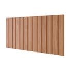 Módulo Cozinha MGM Eloise Painel Ripado Gourmet 120cm Cinamomo-MGM
