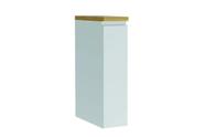 Módulo Cozinha Nesher Rainha Balcão c/ Tampo Porta Tempero c/ 1 Porta 20cm Branca/Nature - Nesher Módulo Cozinha Nesher Rainha Balcão c/ Tampo Porta Tempero c/ 1 Porta 20cm Branca/Nature - Nesher