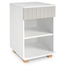 Modulo Cozinha Remy 40cm x 34cm x 60cm Branco/Cinza Bb