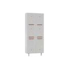 Módulo Cozinha Telasul Mirage New Paneleiro Aço 6 Portas 80cm Branco-Telasul