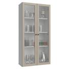Módulo Cristaleira 70 Cm 2 Portas De Vidro Branco-crema Vik Madesa Branco-crema Módulo Cristaleira 70 Cm 2 Portas De Vidro Branco-crema Vik Madesa Branco-crema