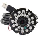 Módulo de Câmera USB ELP 2MP 1080P Visão Noturna com Microfone