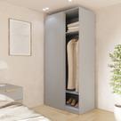 Módulo de Canto Linear Closet sem Porta Jade CabeCasa MadeiraOriginals