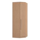 Módulo de Canto Oblíquo 1 Porta 3 Prateleiras Elegance