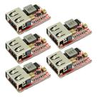Módulo de carregador USB DC-DC Buck Converter Car 6-24V 12V/24V a 5V 3A Módulo de carregador USB DC-DC Buck Converter Car 6-24V 12V/24V a 5V 3A