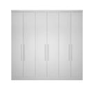 Modulo de Casal Safira para Guarda Roupa em MDF com 6 Portas e 6 Gavetas Clic Móveis