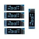 Módulo De Display OLED Branco Azul Amarelo De 0,91 Polegadas 128X32 OLED LCD LED Para Comunicação
