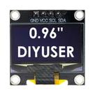Módulo De Display OLED Branco Azul Amarelo De 0,96 Polegadas 128X64 I2C SSD1306 Tela LCD Para