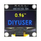 Módulo De Display OLED Branco De 0,96 Polegadas 128x64 I2C SSD1306 Tela LCD Para Arduino DIYUSER