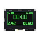 Módulo De Display OLED Branco E Amarelo 128x64, Tela LCD De 2,42 Polegadas, Serial IIC I2C SPI Para