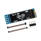 Módulo De Display OLED I2C Branco 128x32 Pixels 0.91 Polegadas Para Arduino Raspberry Pi Mini Tela