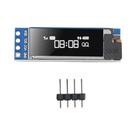 Módulo De Display OLED LCD I2C SPI De 0,91 Polegadas 6 Pinos Para Arduino Raspberry Pi Placa SSD136
