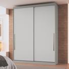 Módulo de Guarda Roupa 2 Portas 2 Gavetas Niquel e Blanc Elegance Módulo de Guarda Roupa 2 Portas 2 Gavetas Niquel e Blanc Elegance