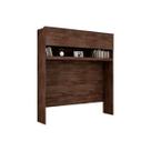Módulo de Quarto Armário Ponte Aéreo Plus Casal 2 Portas 221cm Canela - Novo Horizonte