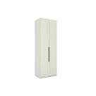 Módulo de Quarto Casal Guarda Roupa c/ 2 Portas MC08 Seletto Areia - Henn