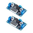 Módulo de reforço DC-DC EC comprando LM2577 com display digital 2PCS Módulo de reforço DC-DC EC comprando LM2577 com display digital 2PCS