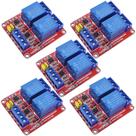 Módulo de relé ANMBEST 2 canais 5V com optoacoplador para RPi