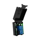 Módulo De Relé De Controle Remoto Sem Fio RF De 2 Canais 433Mhz 85-256V Para Portão De Garagem E Luz