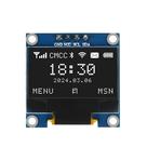 Módulo De Tela OLED Azul 128x64 I2C IIC Para Arduino ESP32 ESP8266 Aokin 0.96 Polegadas