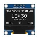 Módulo De Tela OLED Azul 128x64 I2C IIC Para Arduino ESP32 ESP8266 Aokin 0.96 Polegadas