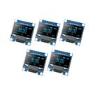 Módulo De Tela OLED Azul/Amarelo Branco 128x64 De 0,96 Polegadas SSD1306 I2C IIC SPI Para Arduino