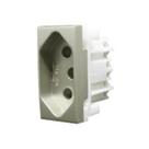 Modulo de Tomada 2P+T 20A Champagne Inova Pro Class Alumbra 85410