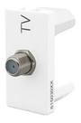 Módulo de Tomada para Antena de TV Branco Pial Plus Módulo de Tomada para Antena de TV Branco Pial Plus