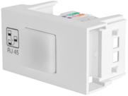 Módulo de Tomada para Rede Fame - RJ 45E CAT 5E 8 Vias